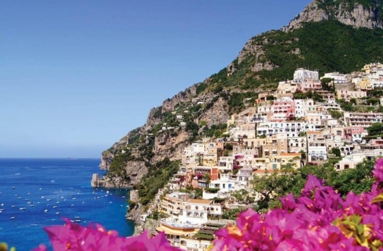 Transfer to Salerno with stops in Sorrento, Positano & Amalfi