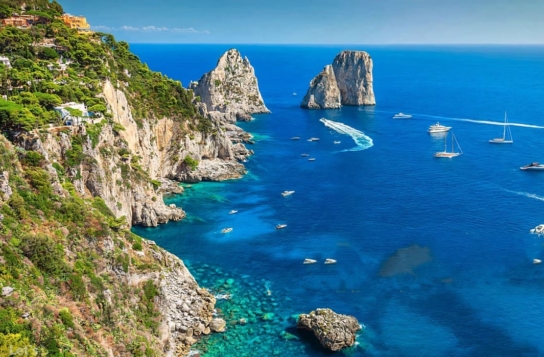 Capri Island Semi-Private Boat Tour