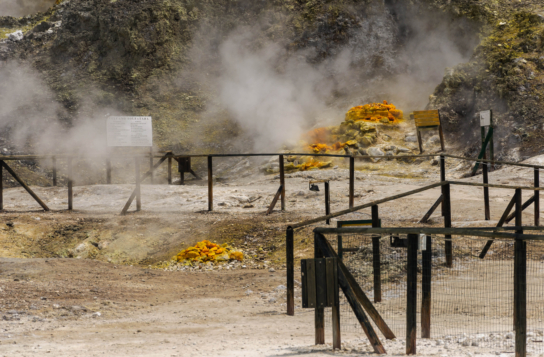 Phlegraean Fields: The Burning Fields Experience with Lakeside Lunch & Wine