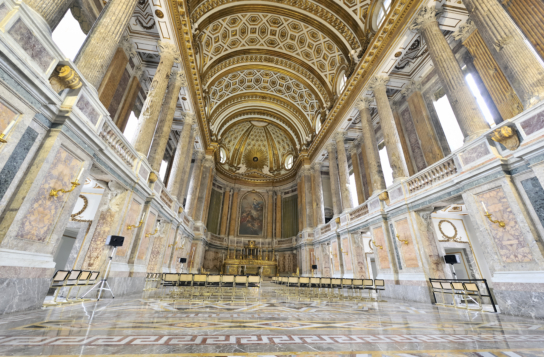 Transfer to Rome with a Stop at the Royal Palace of Caserta