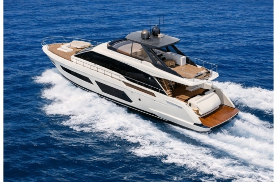 From Salerno to Capri Island in a Luxury 67-Foot Ferretti Yacht