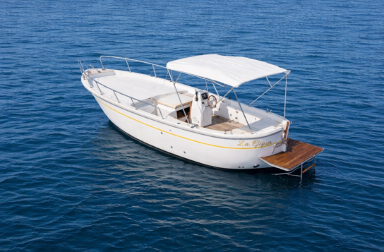 Naples Coastal Paradise – Private Sunset Gozzo Cruise with Prosecco & Aperitivo (2 Hours)