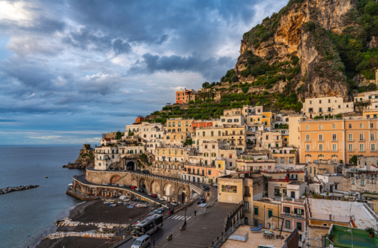Transfer to Naples with stops in Maiori, Minori & Vietri