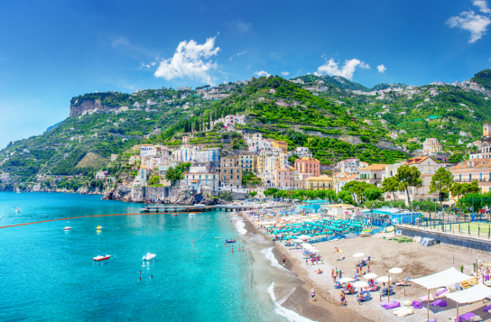 Transfer to Naples with stops in Maiori, Minori & Vietri