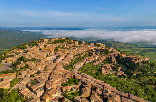 Transfer to Siena with Stops in Montepulciano and Montalcino