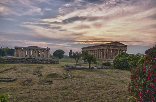 Transfer to Naples with Stops in Paestum and Pompeii