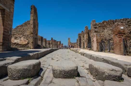 Transfer to Rome with Stops in Pompeii and Vesuvius