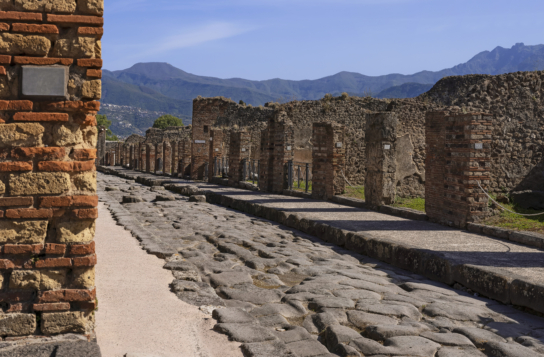 Transfer to Rome with Stops in Pompeii and Herculaneum