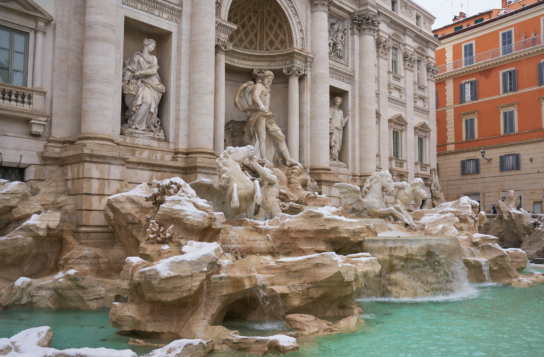 Transfer to Rome with a Stop at the Royal Palace of Caserta